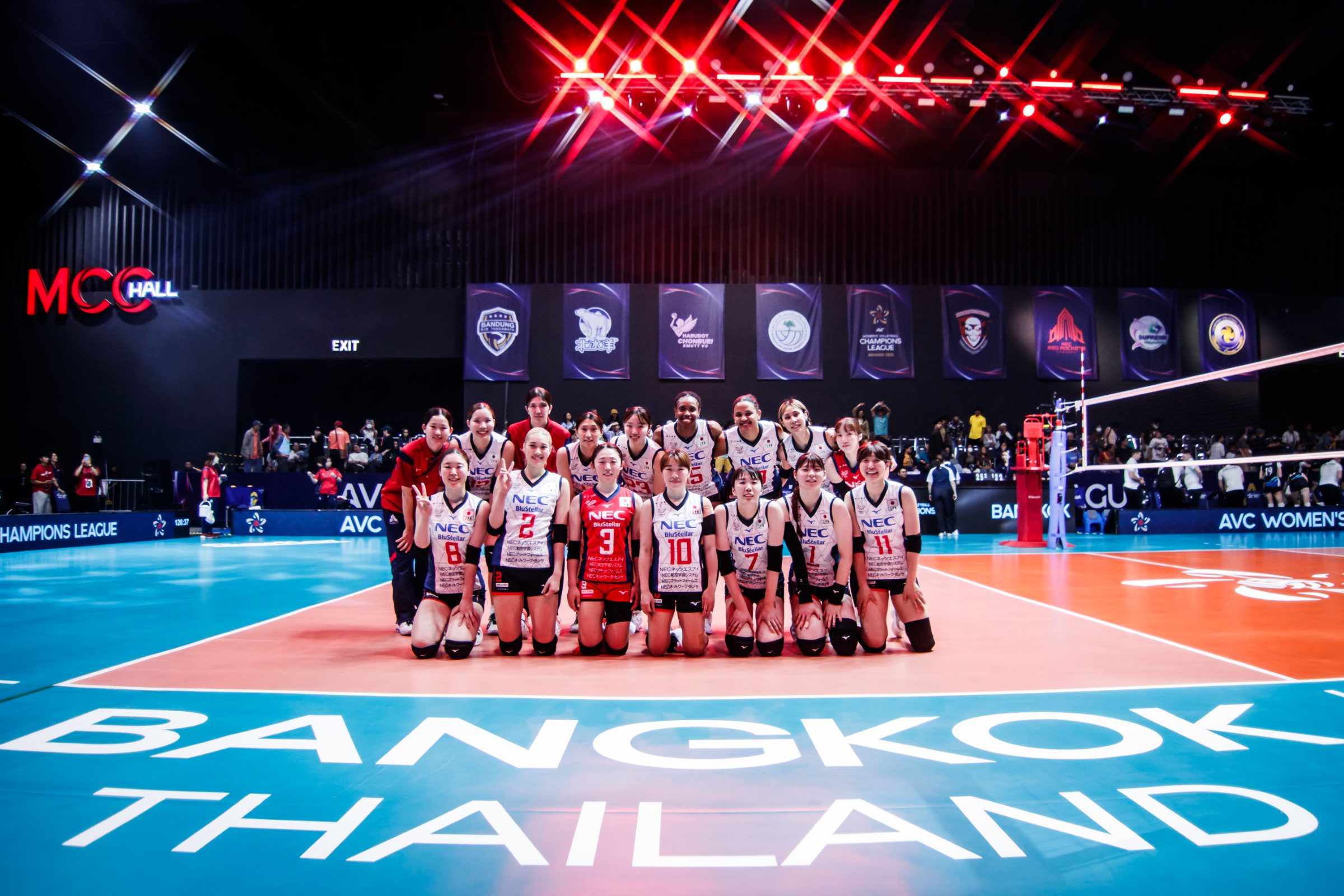 バレーボールアジアチャンピオンズリーグ女子バンコク2026～NEC川崎