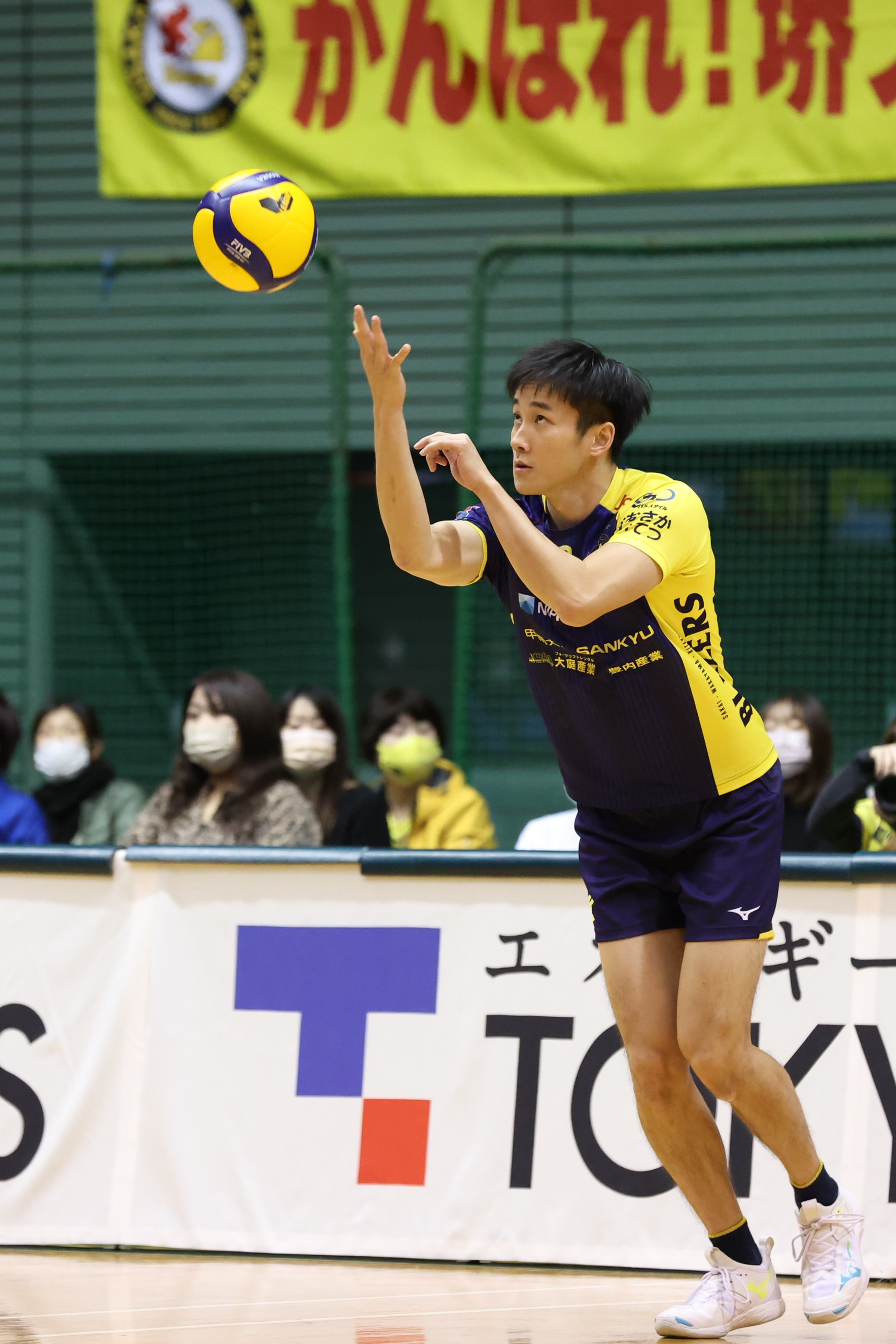 堺ブレイザーズ・佐川 翔選手 Vリーグ出場通算230試合出場達成の