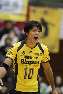 堺ブレイザーズ・千々木 駿介選手 Vリーグ出場通算230試合出場