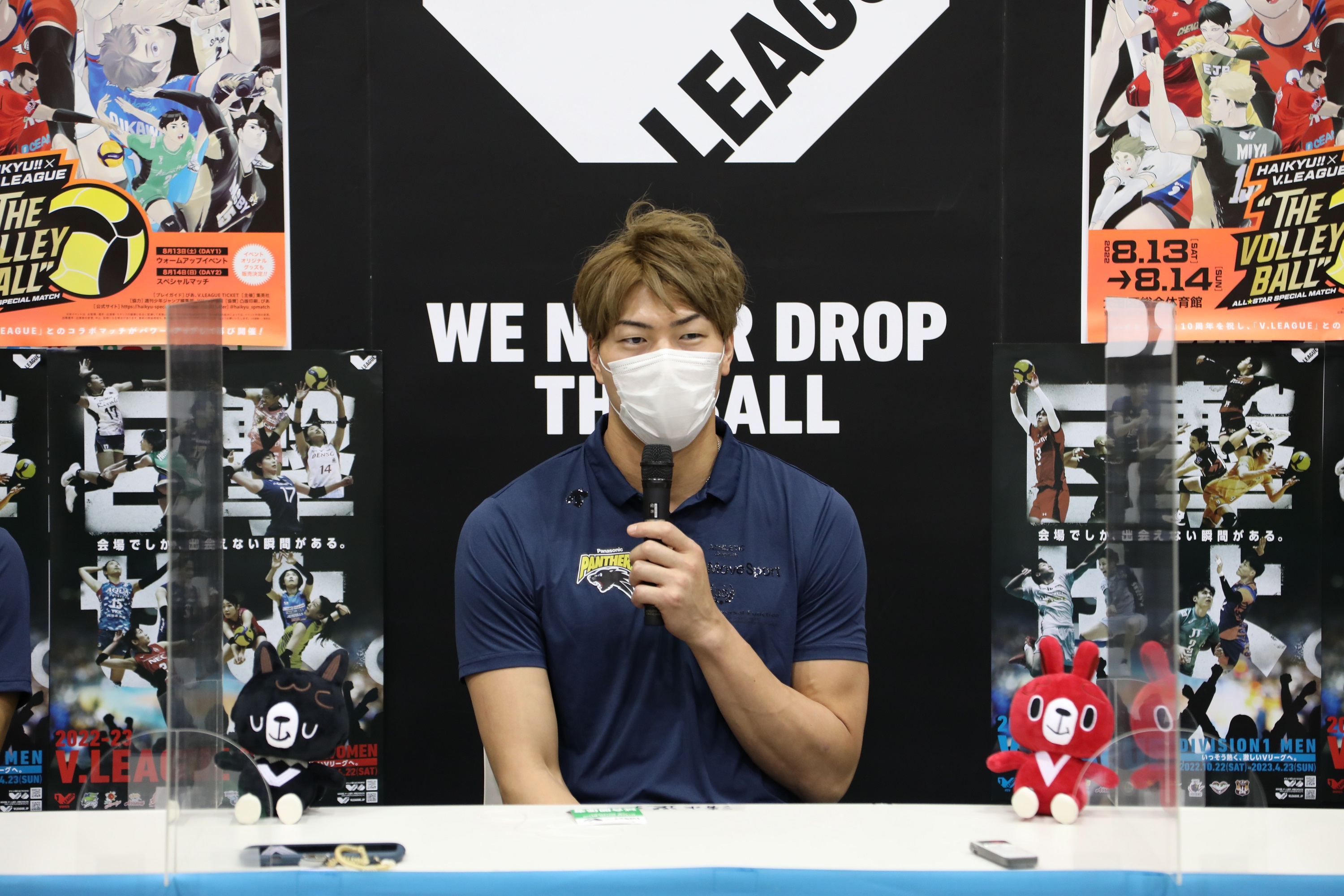 ハイキュー‼︎×V.LEAGUE スペシャルマッチ Tシャツ チームA