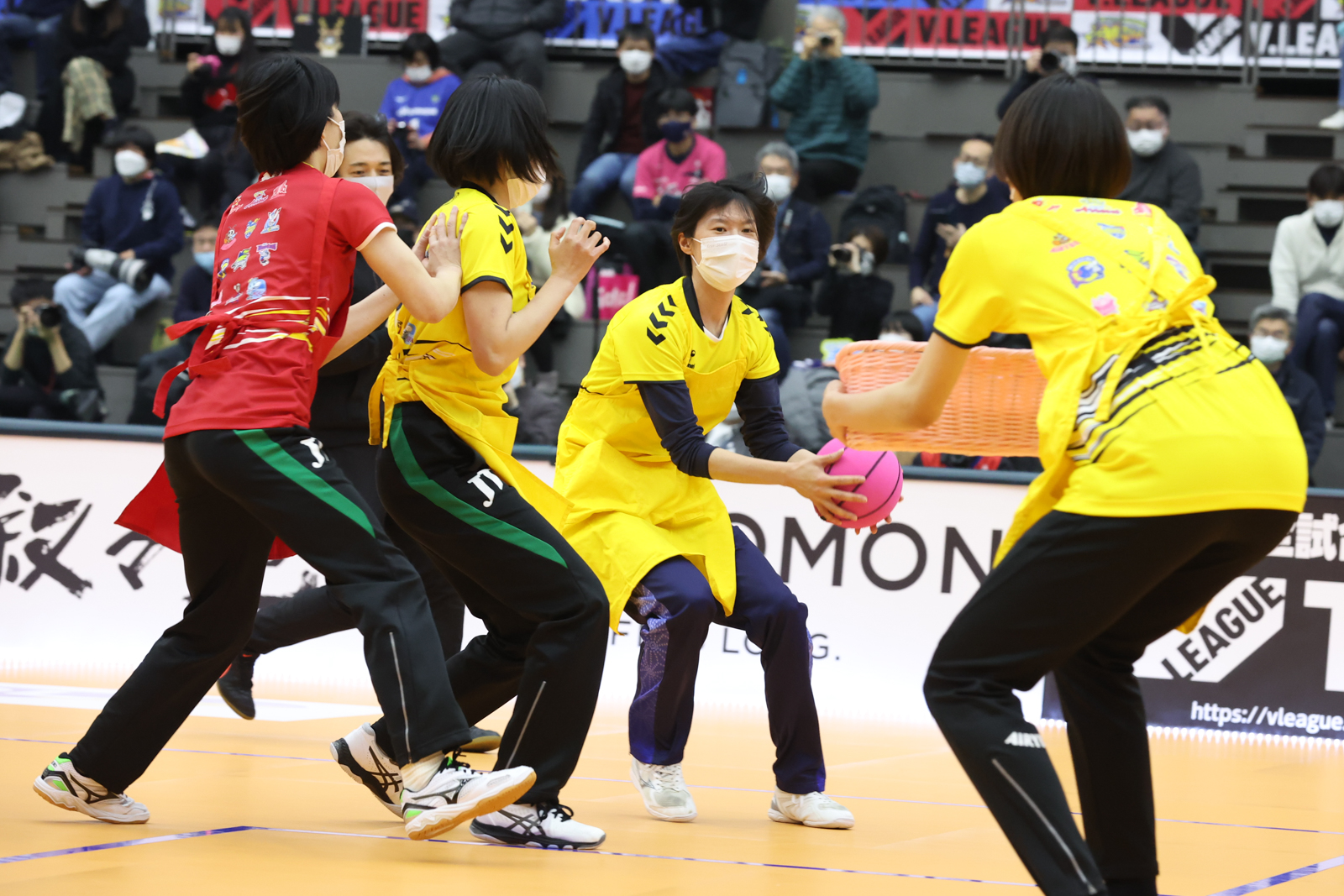 2021-22 オールスター 女子ファンフェスタはTeamブルーが優勝
