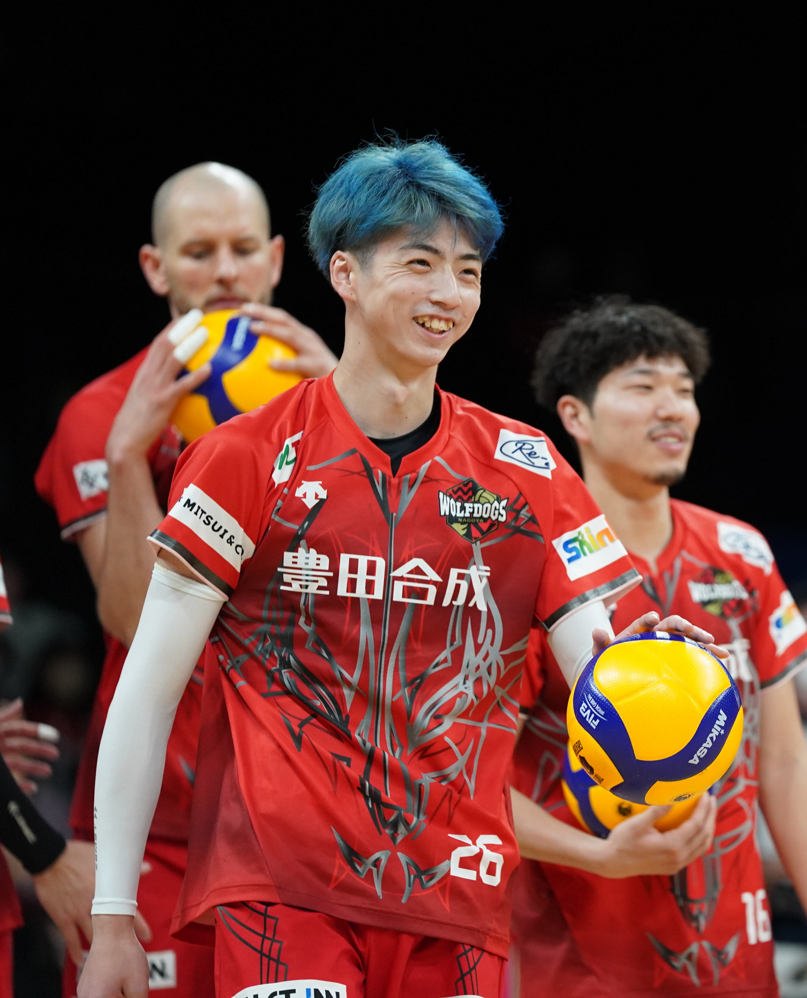 男子バレーVリーグ CHAMPIONロゴ入り サントリーサンバース 11