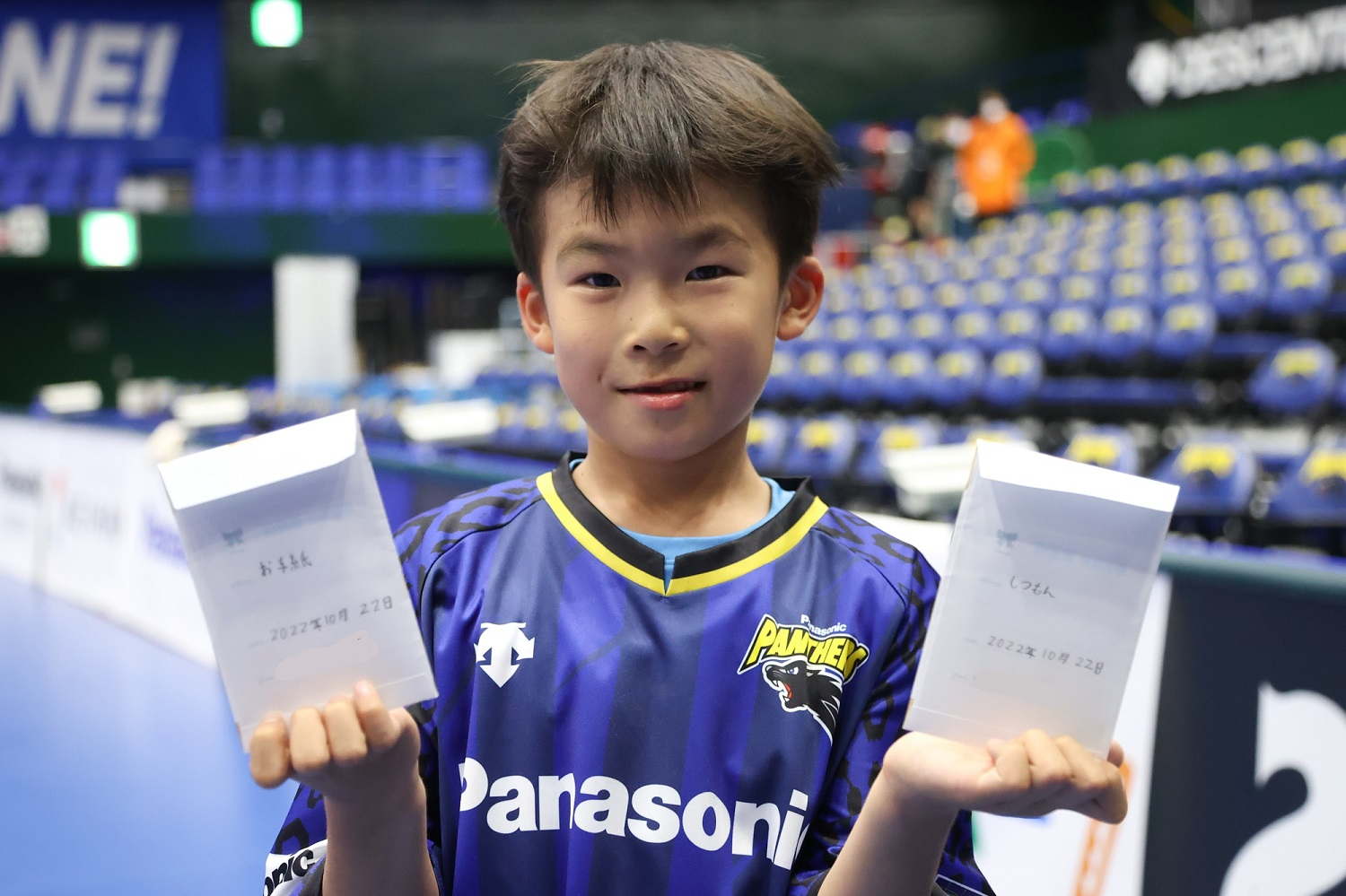 V.LEAGUE×七夕キャンペーン」パナソニックパンサーズの選手が子供の夢