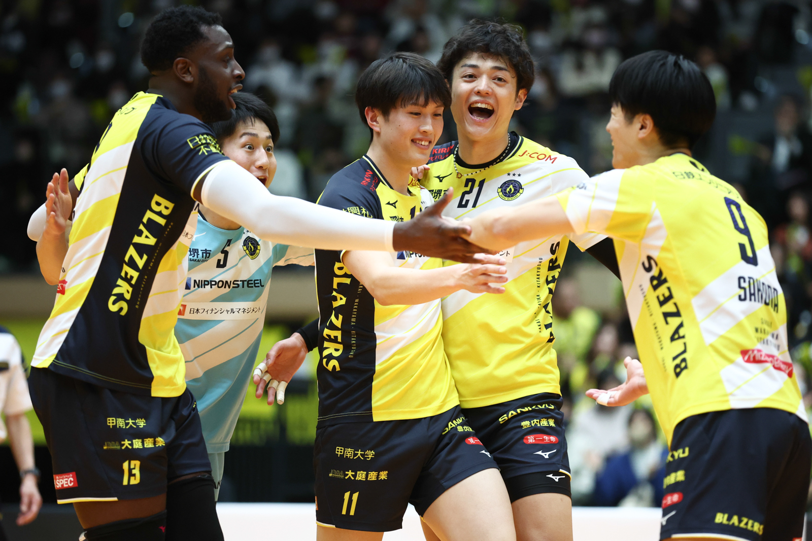 V1男子】日本製鉄堺ブレイザーズが V・ファイナルステージ進出