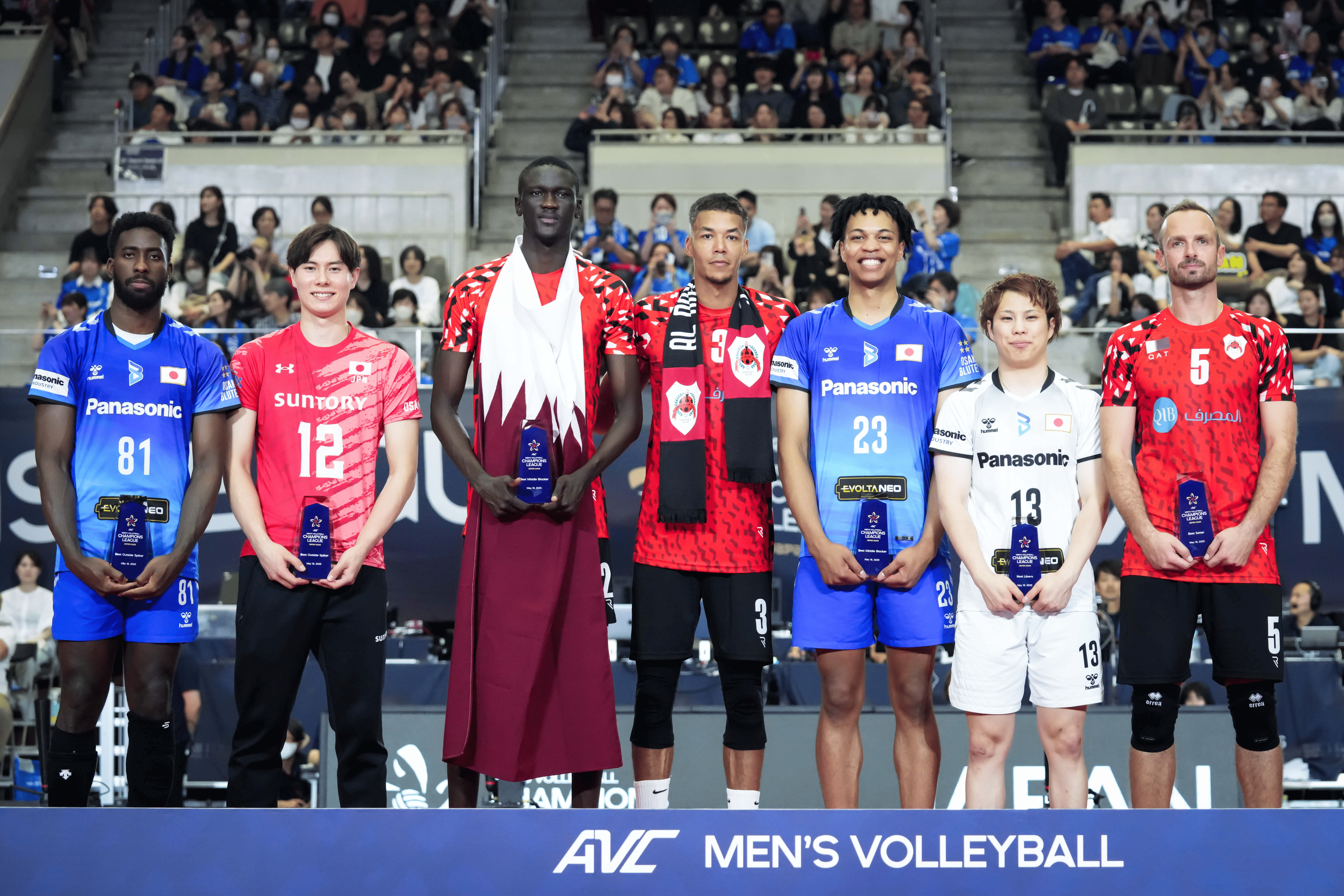 AVC MEN'S CHAMPIONS LEAGUE JAPAN 2025 優勝はアル・ラーヤン