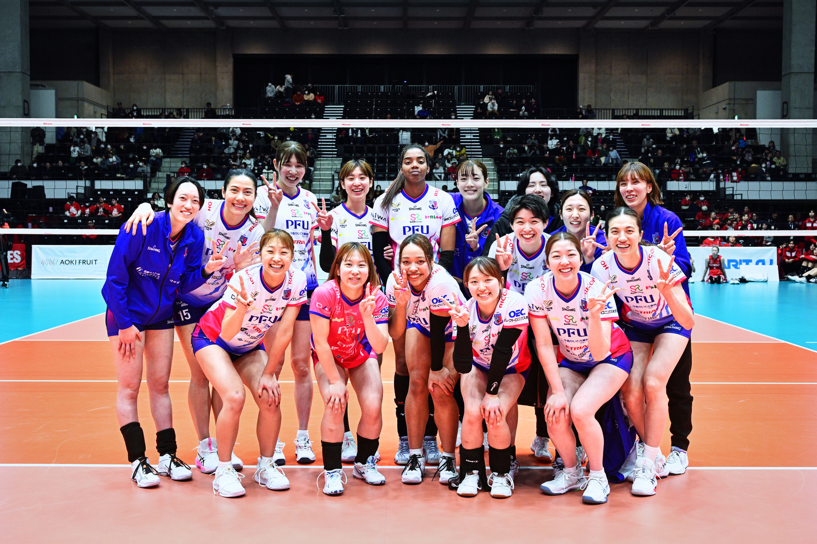 CS進出決定】PFUブルーキャッツ石川かほくのチャンピオンシップ進出が
